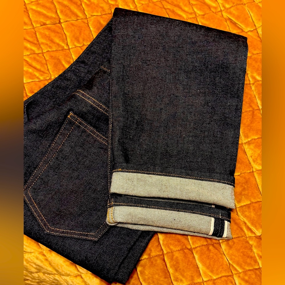 Bonobos Japanese Stretch Selvedge Jeans in Rinse Wash Slim Fit 31x32